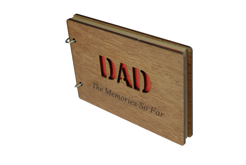 Pirantin A5 Size Scrapbook, Photo Album or Notebook - Great Way to Share Memories and Story for Dad, Father's Day or Birthday Gifts - Image 3